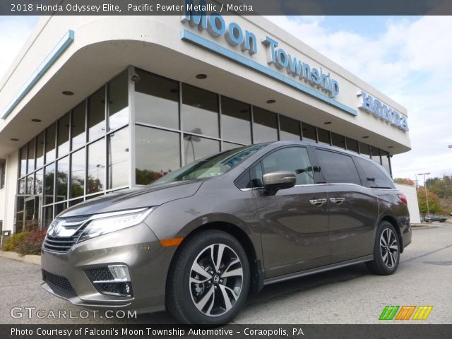 2018 Honda Odyssey Elite in Pacific Pewter Metallic