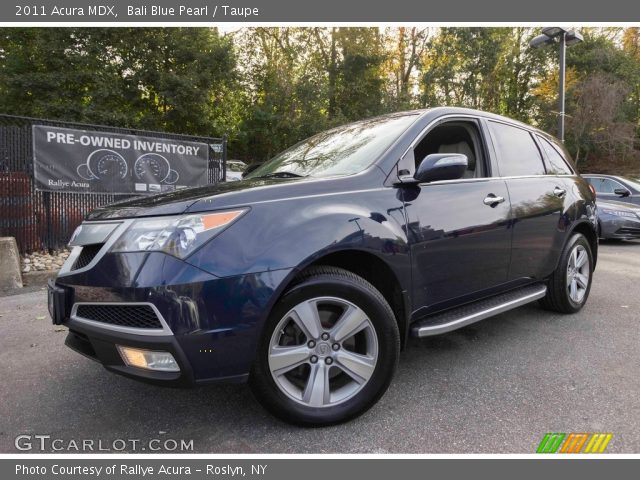 2011 Acura MDX  in Bali Blue Pearl