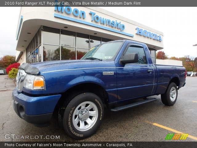 2010 Ford Ranger XLT Regular Cab in Vista Blue Metallic