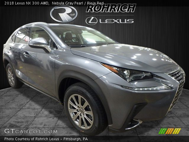 2018 Lexus NX 300 AWD in Nebula Gray Pearl