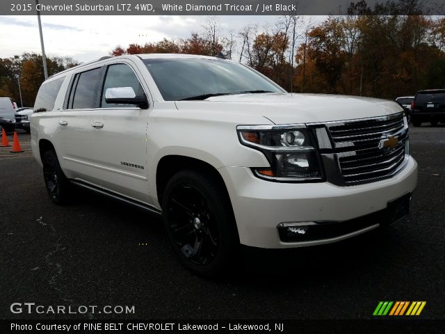 2015 Chevrolet Suburban LTZ 4WD in White Diamond Tricoat