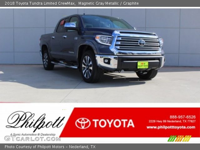 2018 Toyota Tundra Limited CrewMax in Magnetic Gray Metallic