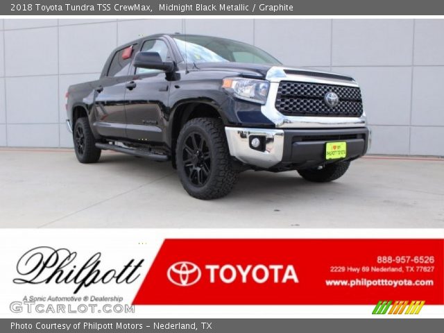 2018 Toyota Tundra TSS CrewMax in Midnight Black Metallic