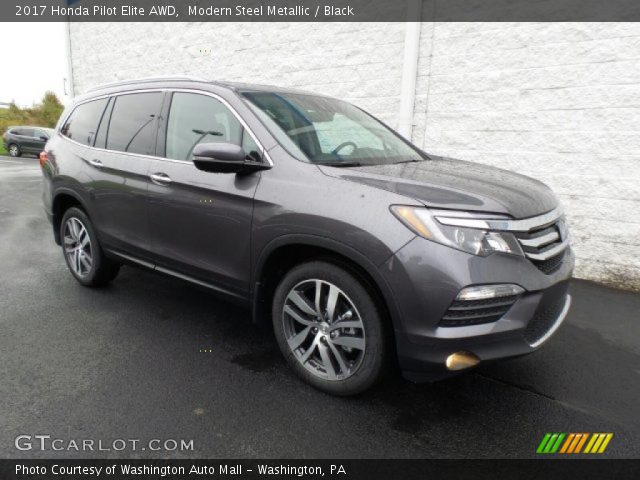 2017 Honda Pilot Elite AWD in Modern Steel Metallic