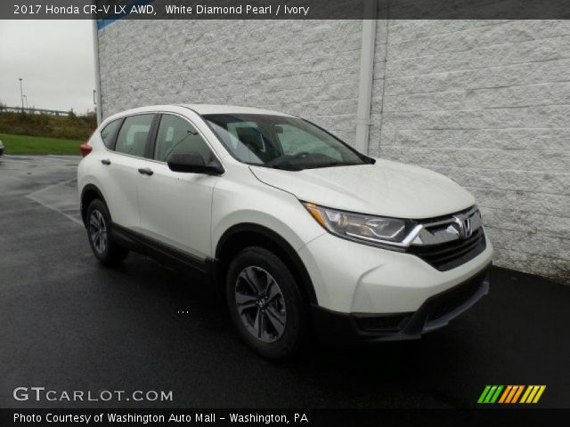 2017 Honda CR-V LX AWD in White Diamond Pearl