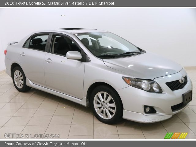 2010 Toyota Corolla S in Classic Silver Metallic