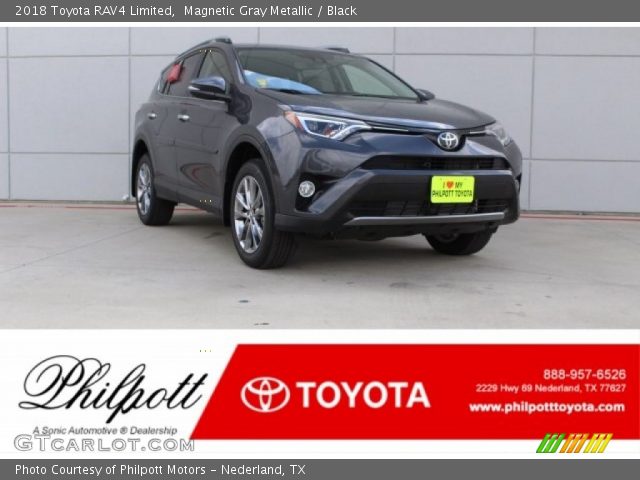 2018 Toyota RAV4 Limited in Magnetic Gray Metallic