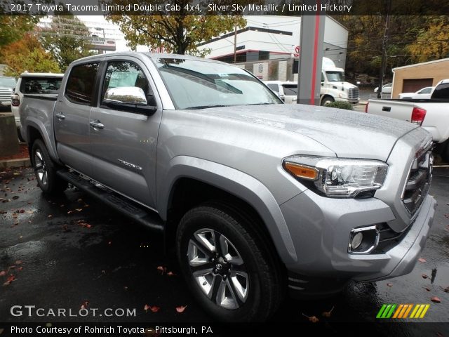 2017 Toyota Tacoma Limited Double Cab 4x4 in Silver Sky Metallic