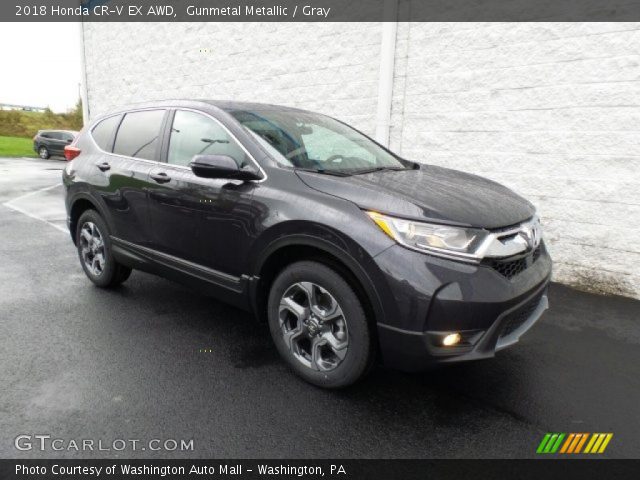 2018 Honda CR-V EX AWD in Gunmetal Metallic