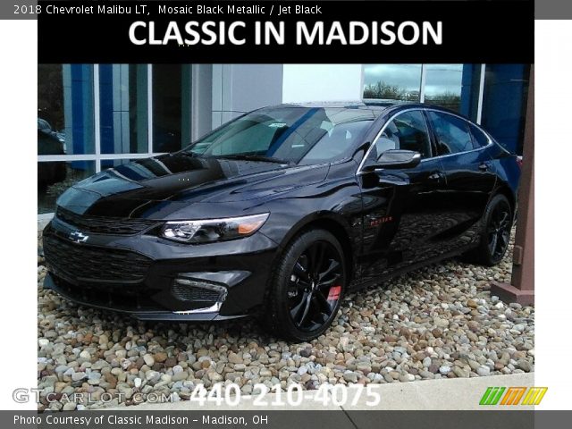 2018 Chevrolet Malibu LT in Mosaic Black Metallic