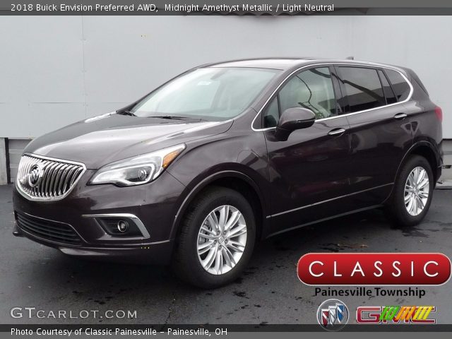 2018 Buick Envision Preferred AWD in Midnight Amethyst Metallic