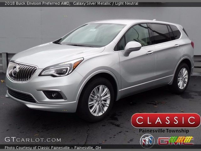 2018 Buick Envision Preferred AWD in Galaxy Silver Metallic