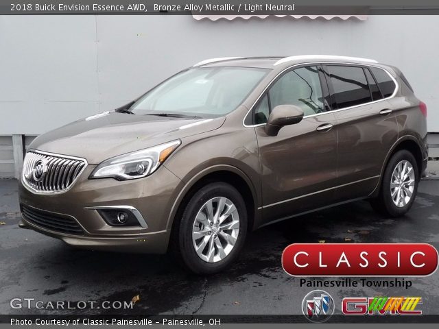 2018 Buick Envision Essence AWD in Bronze Alloy Metallic