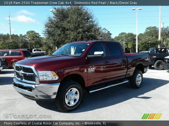 2018 Ram 2500 Tradesman Crew Cab 4x4 in Delmonico Red Pearl