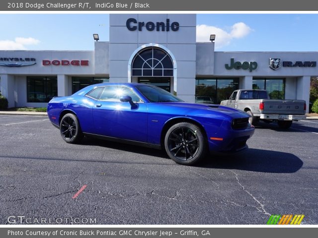 2018 Dodge Challenger R/T in IndiGo Blue
