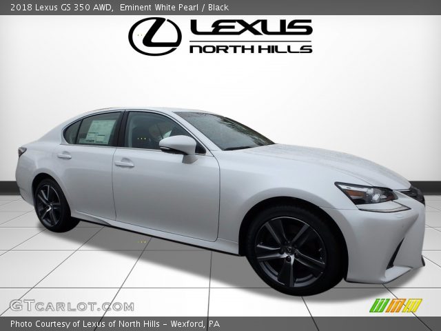 2018 Lexus GS 350 AWD in Eminent White Pearl