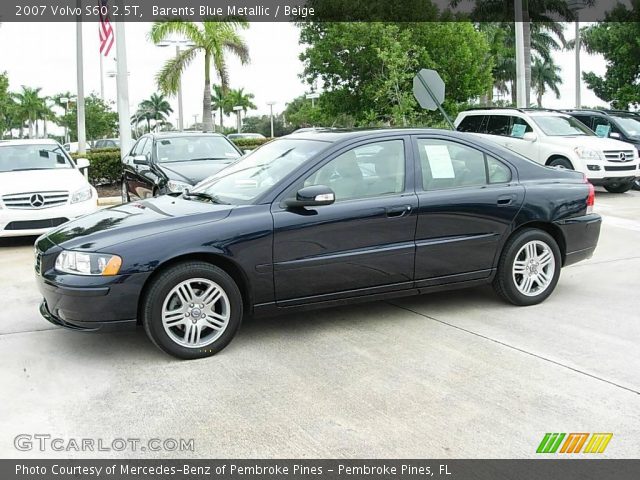 2007 Volvo S60 2.5T in Barents Blue Metallic
