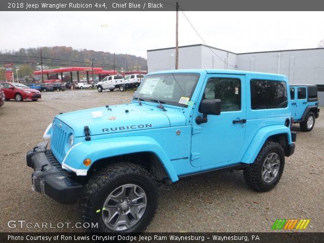 2018 Jeep Wrangler Rubicon 4x4 in Chief Blue