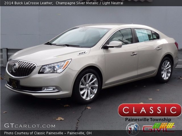 2014 Buick LaCrosse Leather in Champagne Silver Metallic