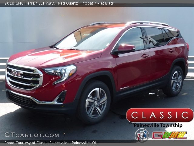 2018 GMC Terrain SLT AWD in Red Quartz Tintcoat