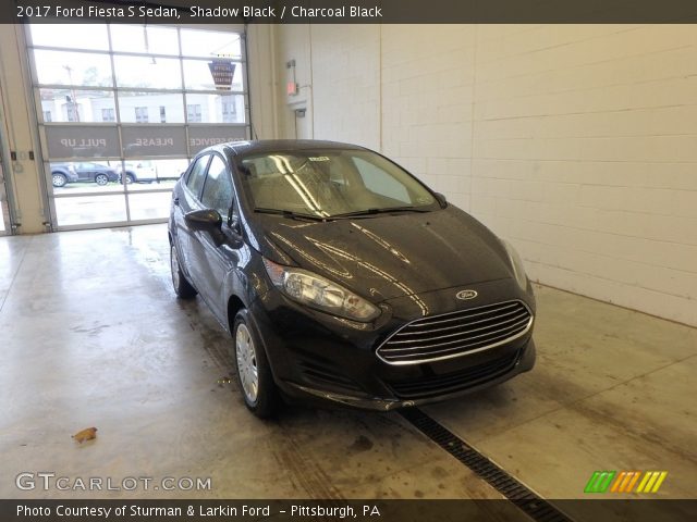2017 Ford Fiesta S Sedan in Shadow Black