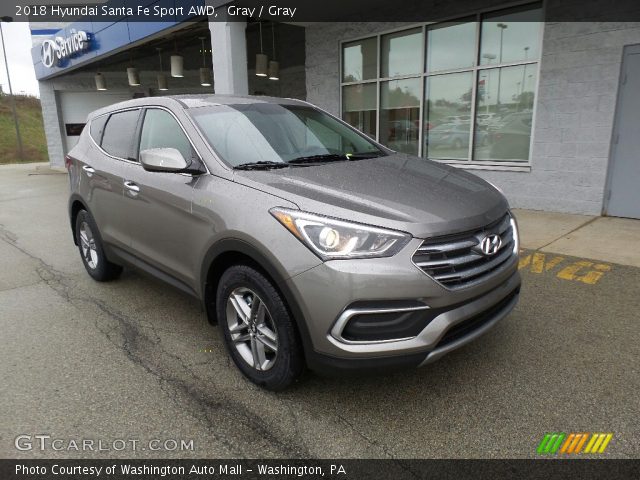 2018 Hyundai Santa Fe Sport AWD in Gray
