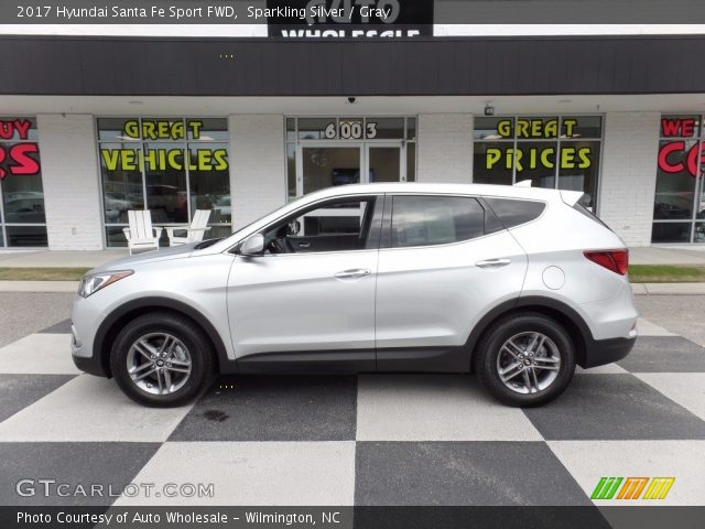 2017 Hyundai Santa Fe Sport FWD in Sparkling Silver
