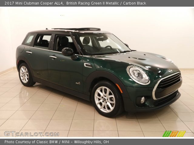 2017 Mini Clubman Cooper ALL4 in British Racing Green II Metallic