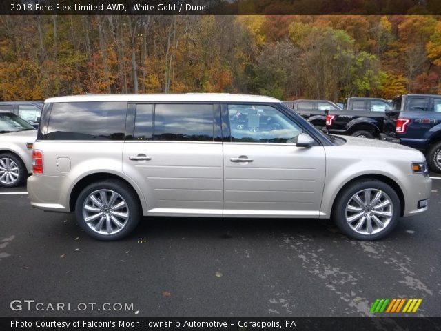 2018 Ford Flex Limited AWD in White Gold