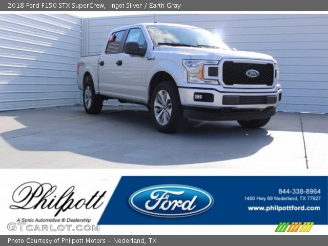 2018 Ford F150 STX SuperCrew in Ingot Silver