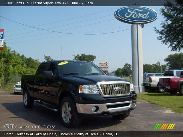 2006 Ford F150 Lariat SuperCrew 4x4 in Black