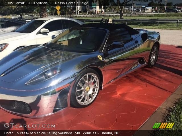 2005 Ferrari F430 Spider F1 in Rosso Corsa