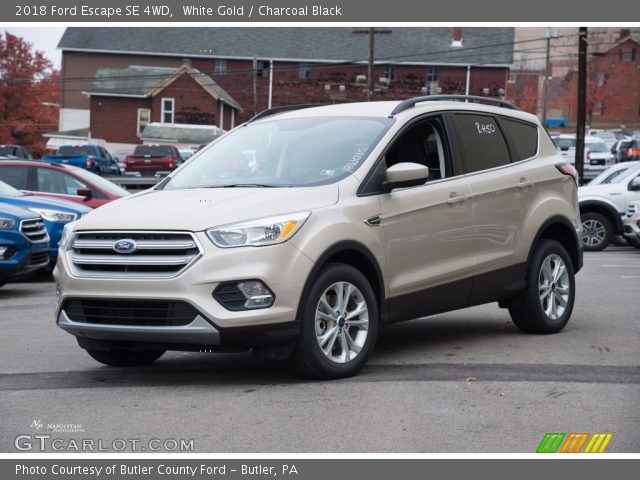 2018 Ford Escape SE 4WD in White Gold