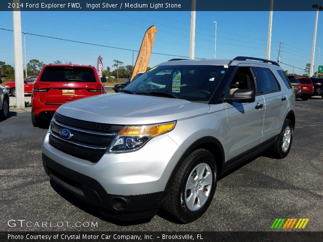 2014 Ford Explorer FWD in Ingot Silver