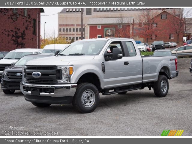 2017 Ford F250 Super Duty XL SuperCab 4x4 in Ingot Silver