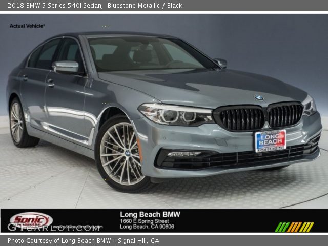 2018 BMW 5 Series 540i Sedan in Bluestone Metallic