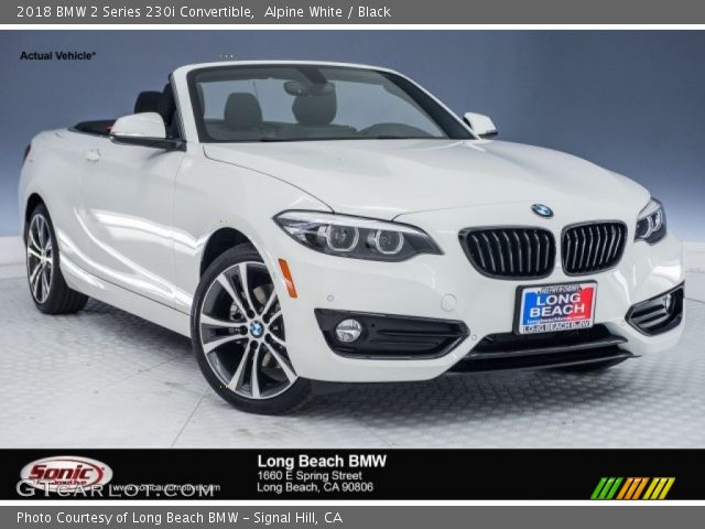 2018 BMW 2 Series 230i Convertible in Alpine White