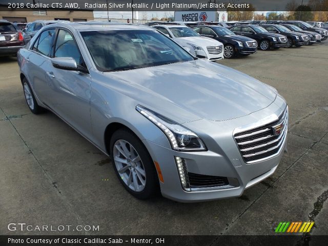 2018 Cadillac CTS AWD in Radiant Silver Metallic