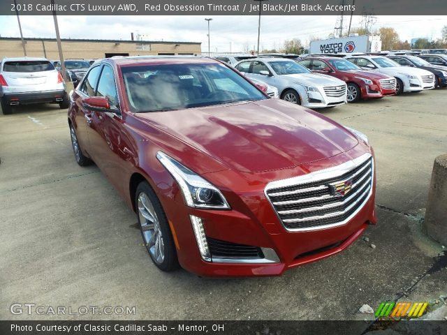 2018 Cadillac CTS Luxury AWD in Red Obsession Tintcoat
