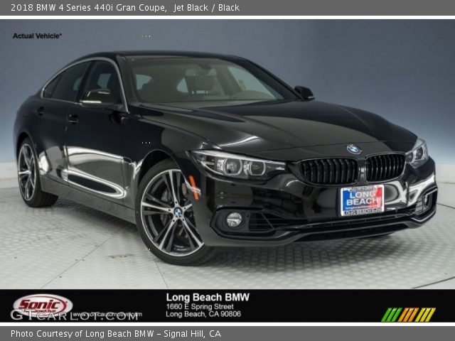 2018 BMW 4 Series 440i Gran Coupe in Jet Black