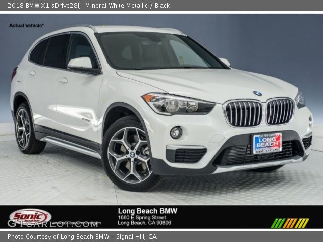 2018 BMW X1 sDrive28i in Mineral White Metallic