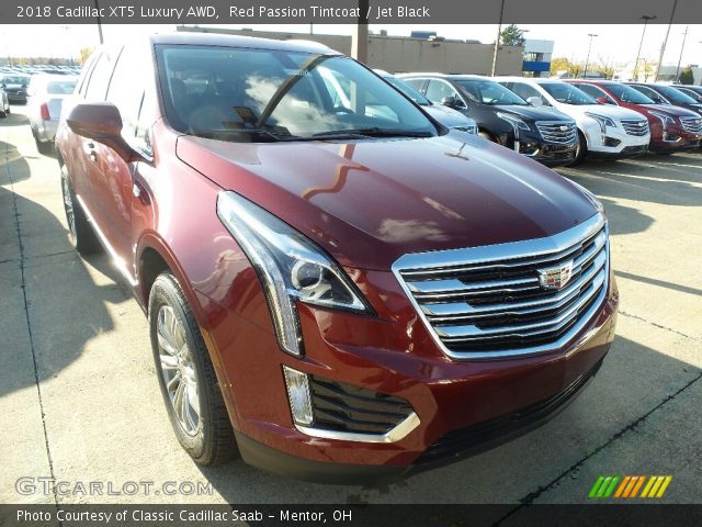 2018 Cadillac XT5 Luxury AWD in Red Passion Tintcoat