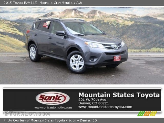 2015 Toyota RAV4 LE in Magnetic Gray Metallic