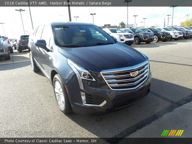 2018 Cadillac XT5 AWD in Harbor Blue Metallic