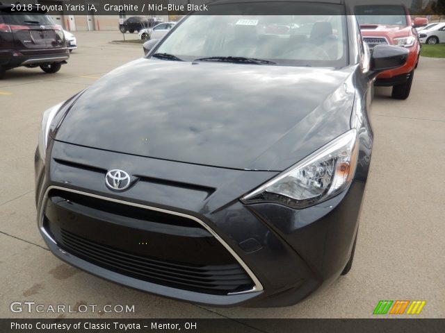 2018 Toyota Yaris iA  in Graphite