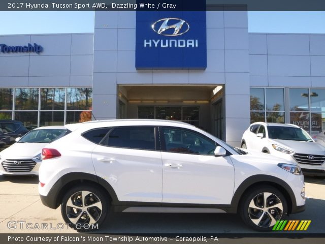 2017 Hyundai Tucson Sport AWD in Dazzling White