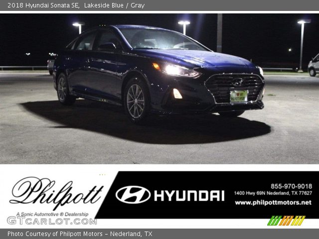 2018 Hyundai Sonata SE in Lakeside Blue