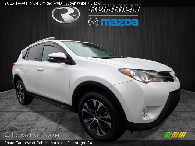 2015 Toyota RAV4 Limited AWD in Super White