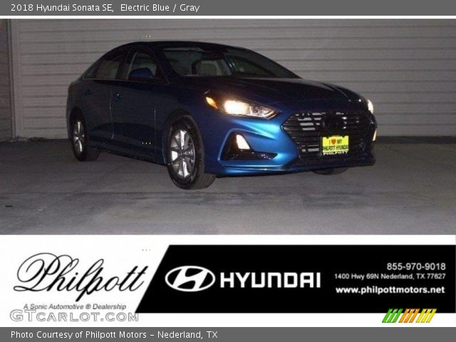 2018 Hyundai Sonata SE in Electric Blue