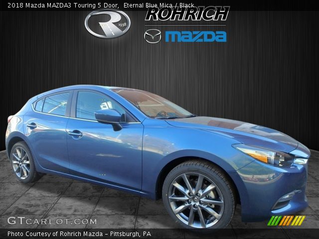 2018 Mazda MAZDA3 Touring 5 Door in Eternal Blue Mica